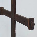 Antique Wall Cross with Shelf