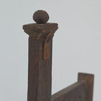 Antique Wall Cross with Shelf