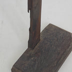 Antique Wall Cross with Shelf