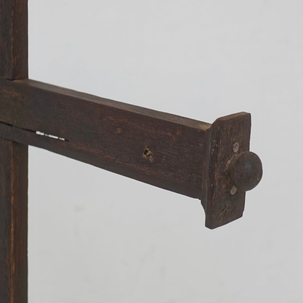 Antique Wall Cross with Shelf