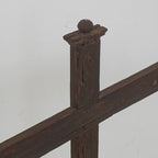 Antique Wall Cross with Shelf