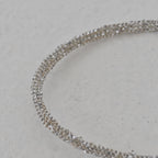 Silver Glitter Cord