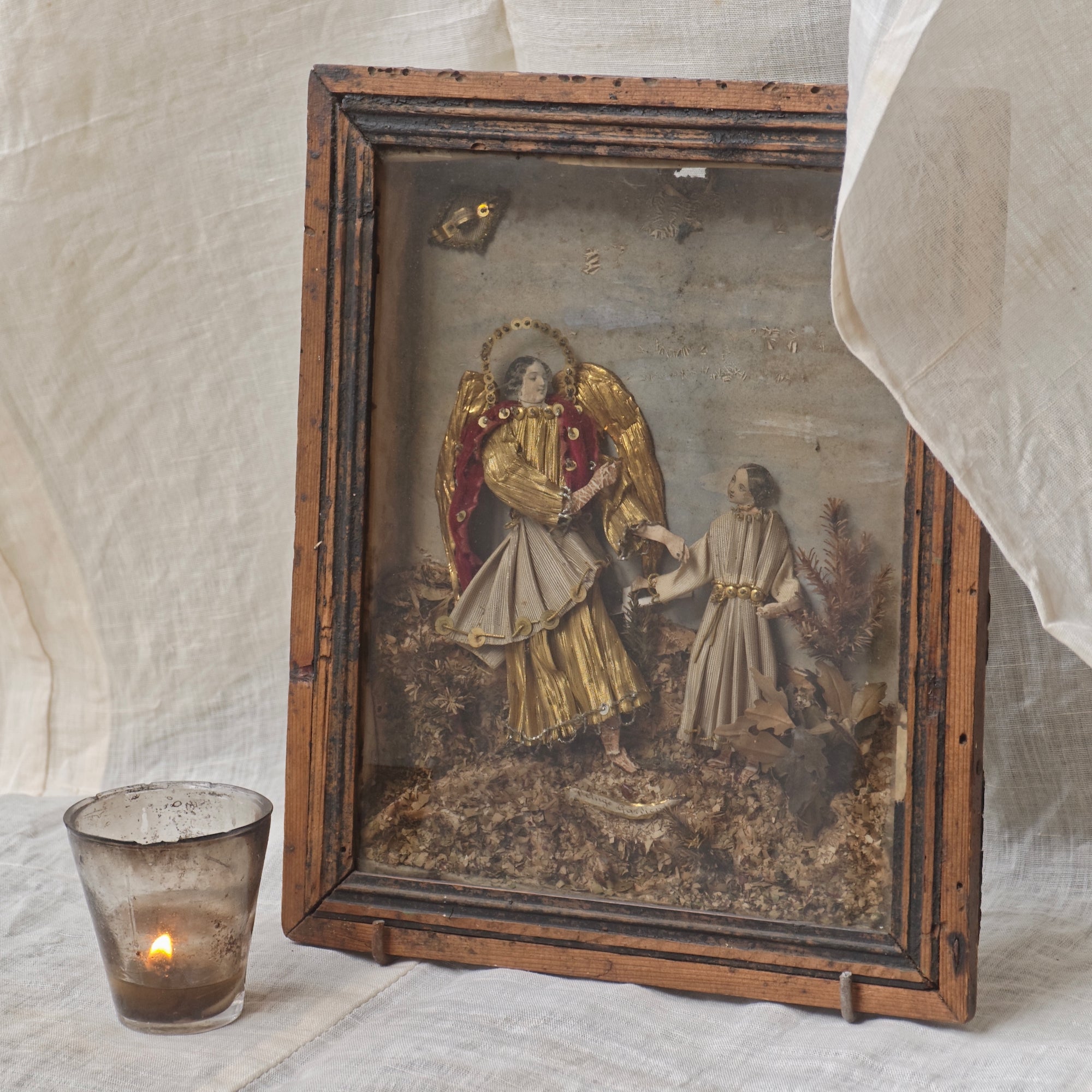Religious Diorama / Guardian Angel