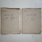 Antique Music Score