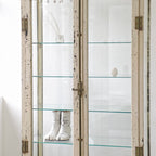 Black Medical Cabinet - Ivory Paint -