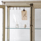 Black Medical Cabinet - Ivory Paint -