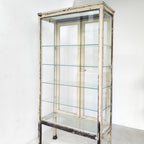 Black Medical Cabinet - Ivory Paint -