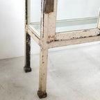 Black Medical Cabinet - Ivory Paint -