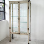 Black Medical Cabinet - Ivory Paint -