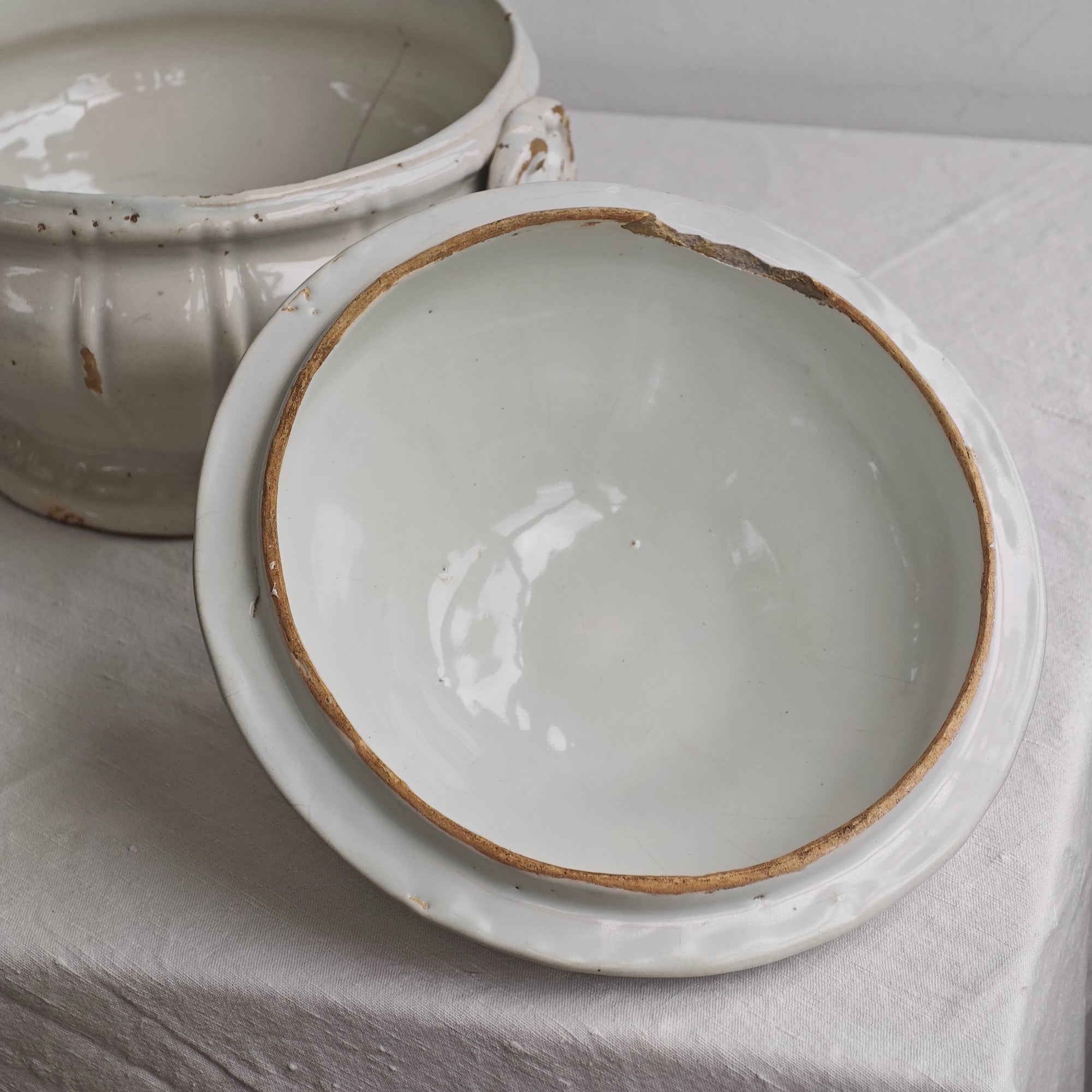 Faience Soupière / France