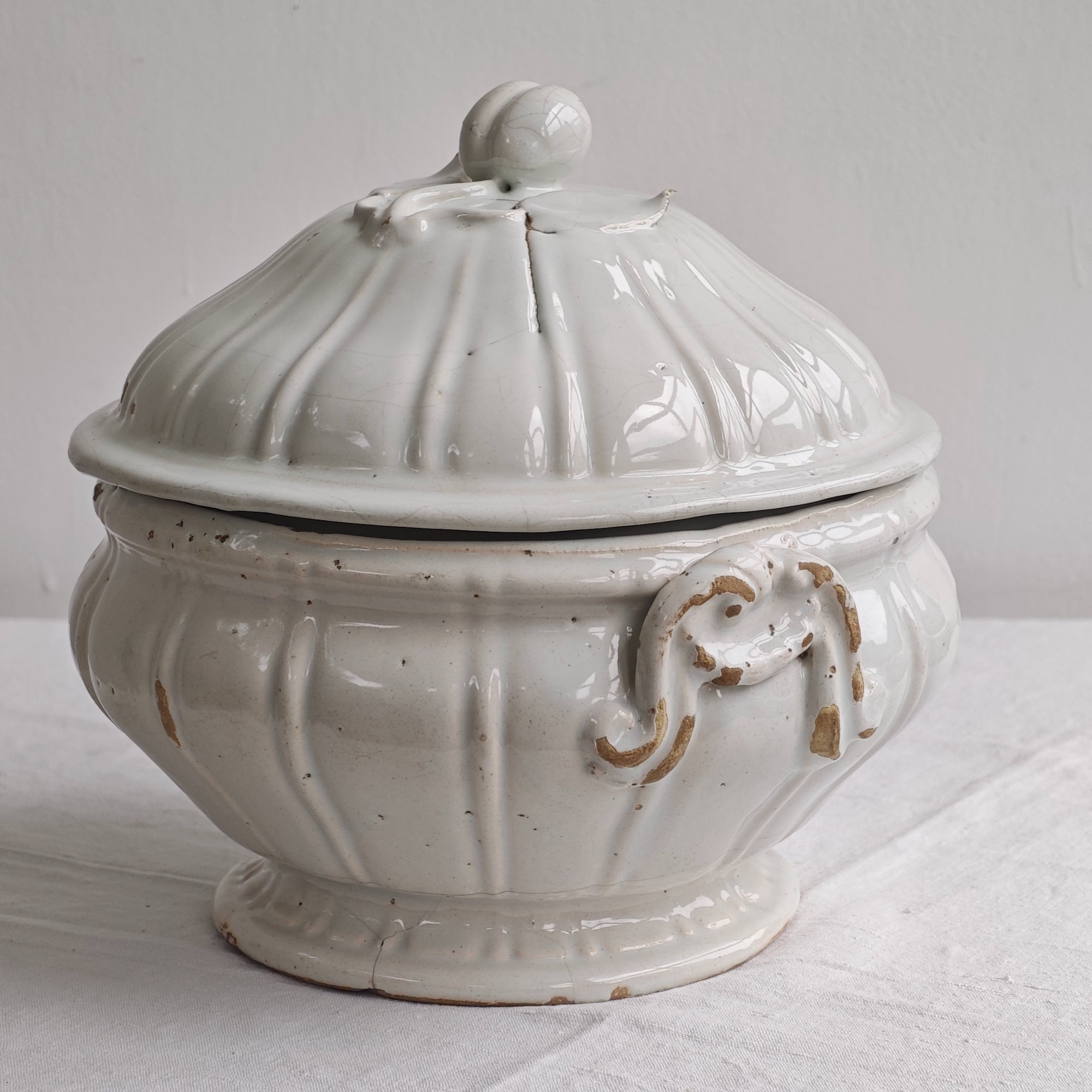 Faience Soupière / France