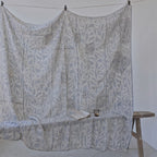 Antique Cloth - flower & leaf pattern - 160 x 160