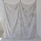 Antique Cloth - flower & leaf pattern - 160 x 160