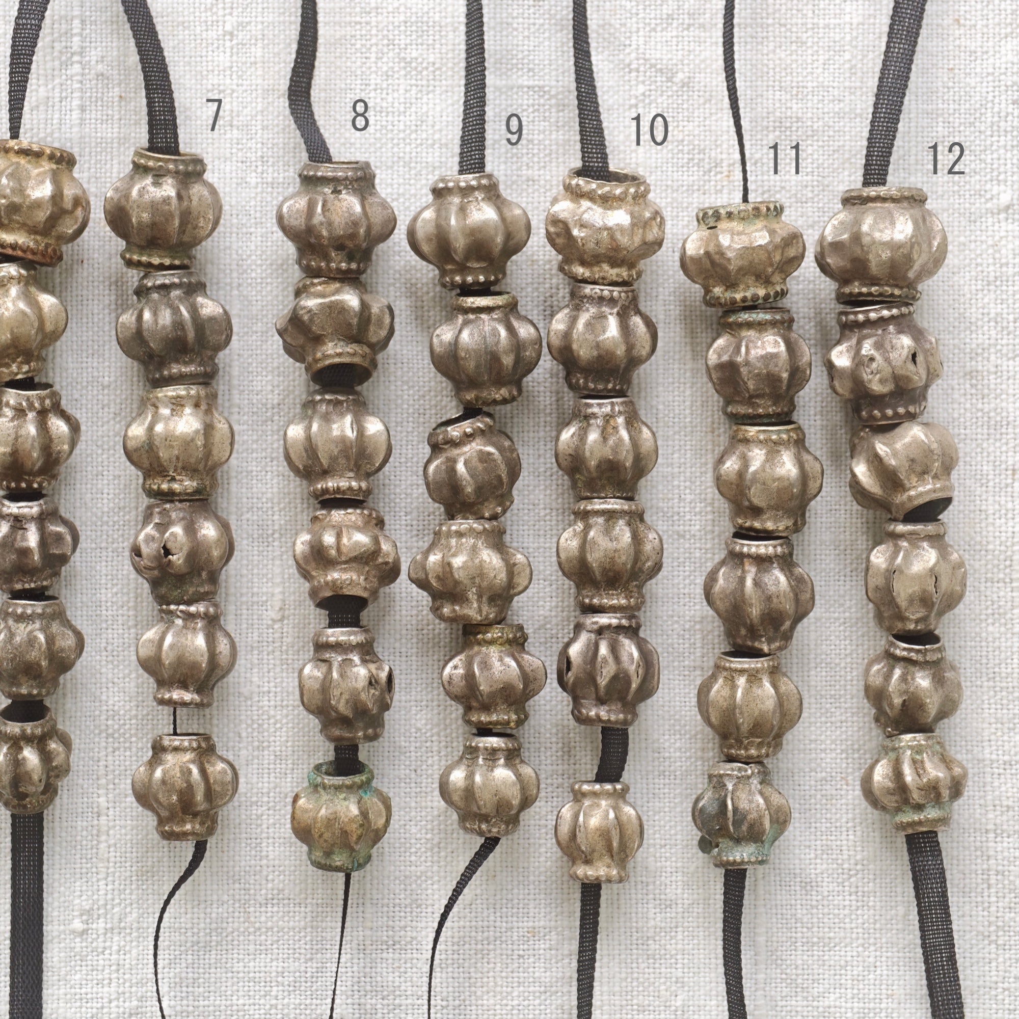 Antique Metal Beads - Crown -