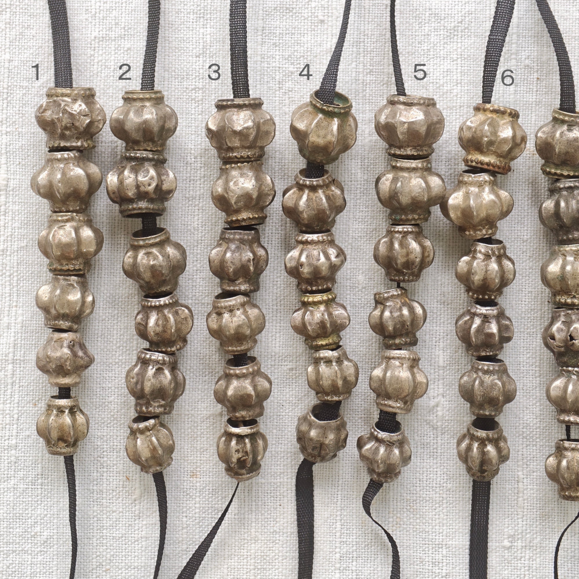 Antique Metal Beads - Crown -