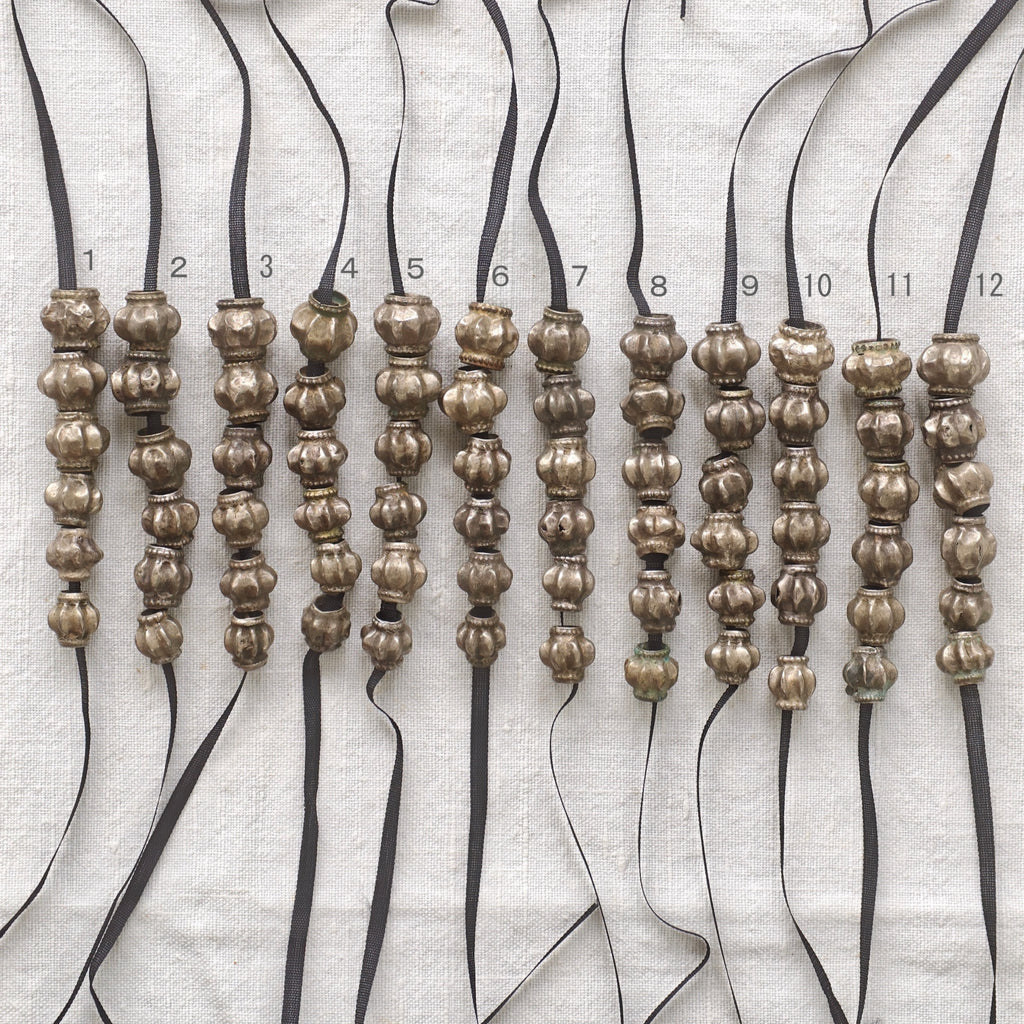 Antique Metal Beads - Crown -