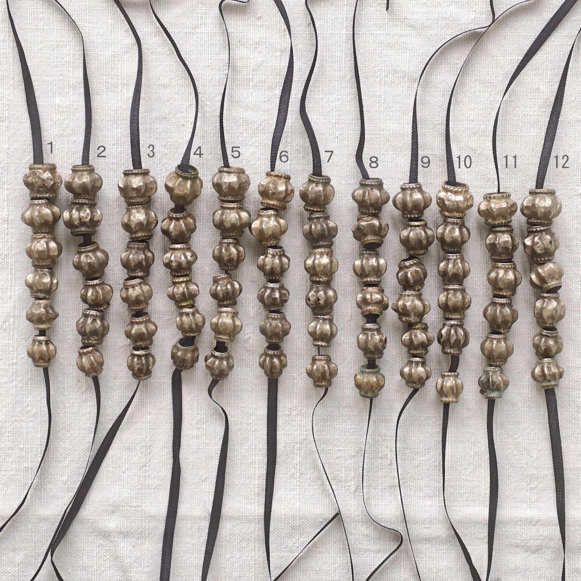 Antique Metal Beads - Crown -
