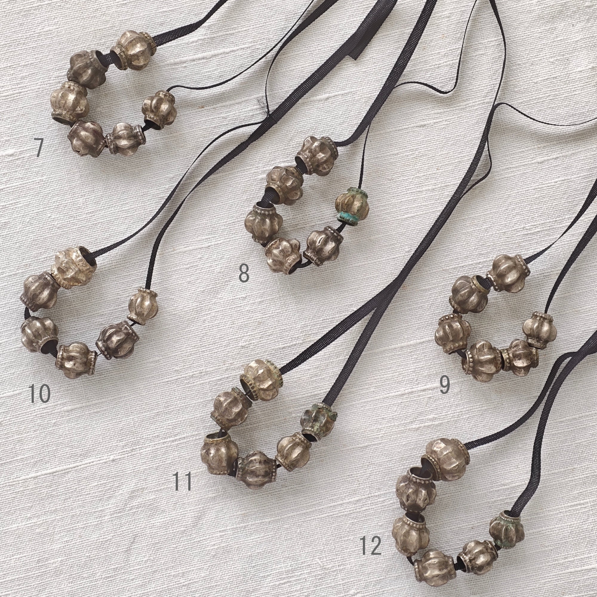 Antique Metal Beads - Crown -