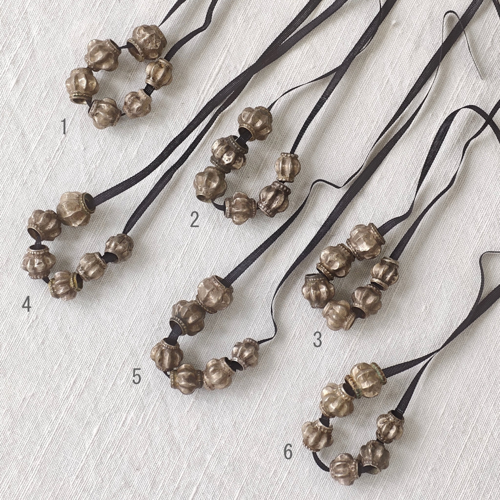 Antique Metal Beads - Crown -