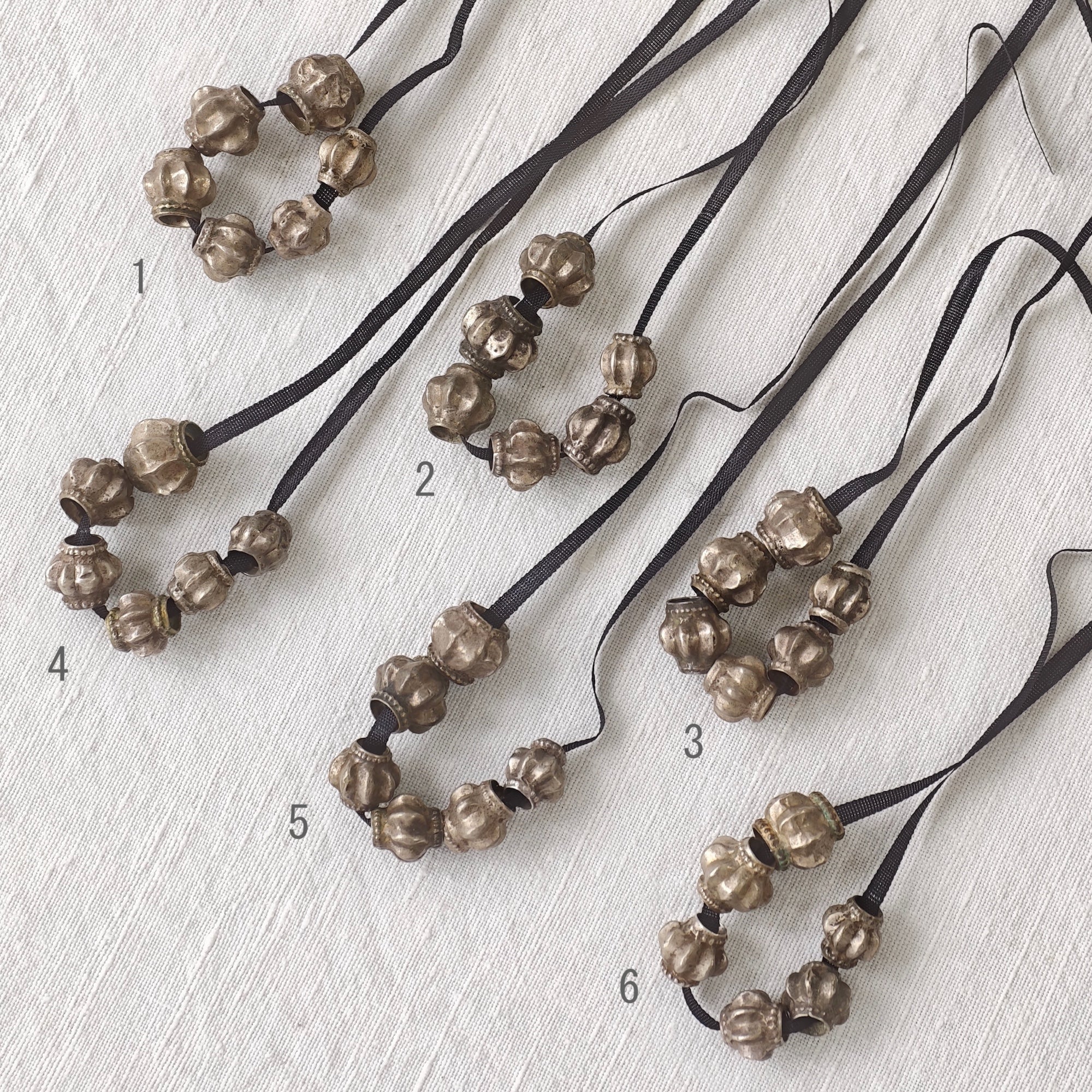 Antique Metal Beads - Crown -