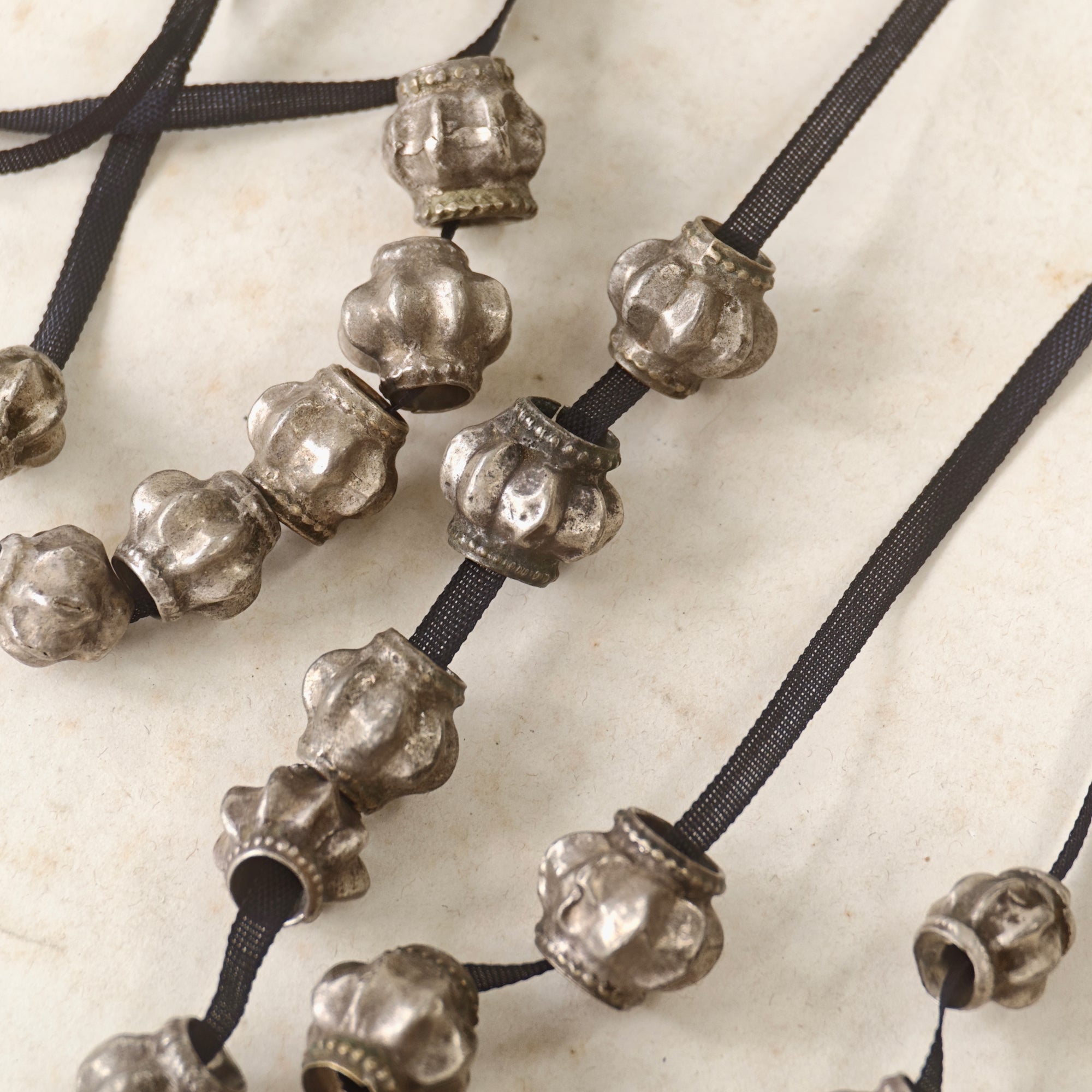 Antique Metal Beads - Crown -