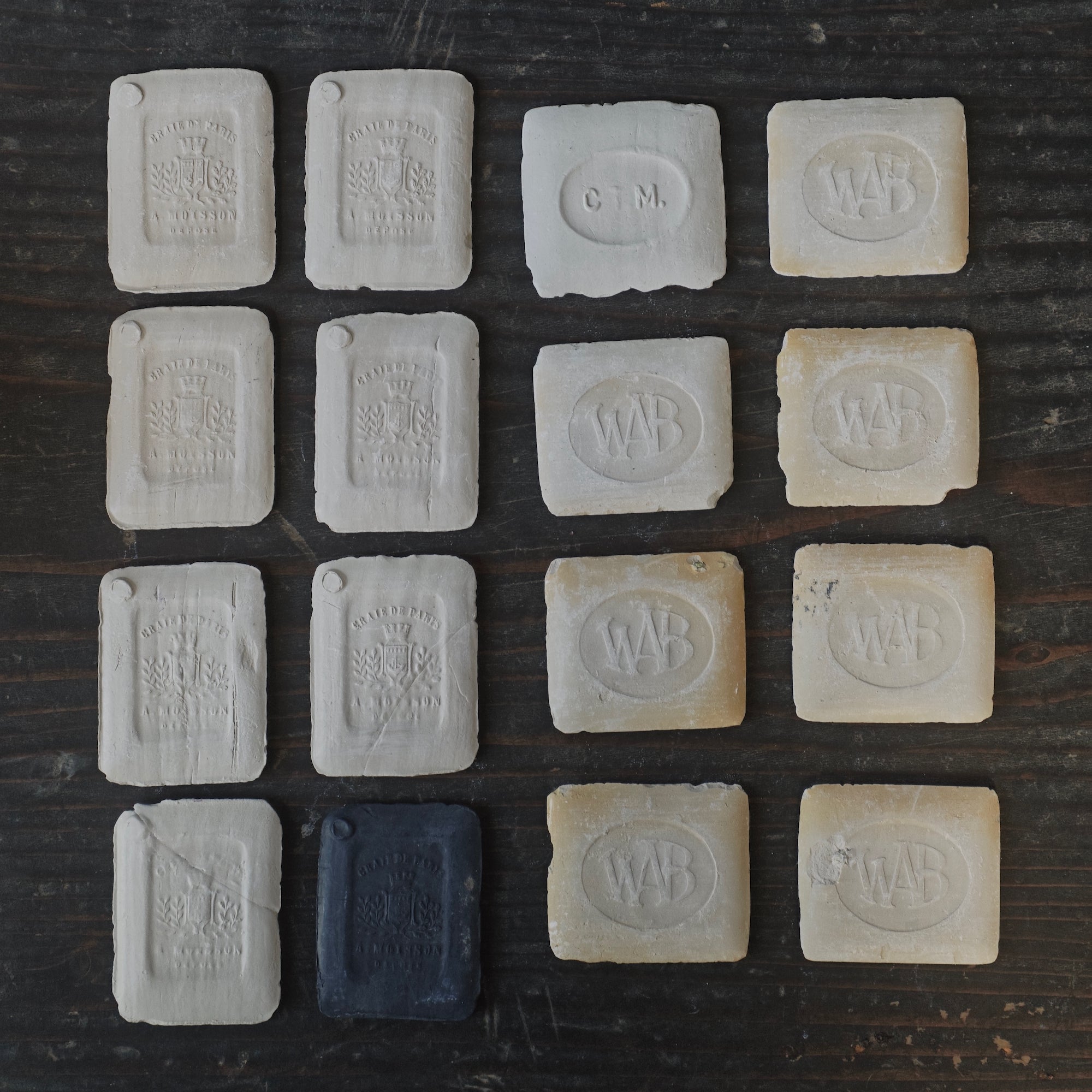 Antique Tailor's Chalks / France