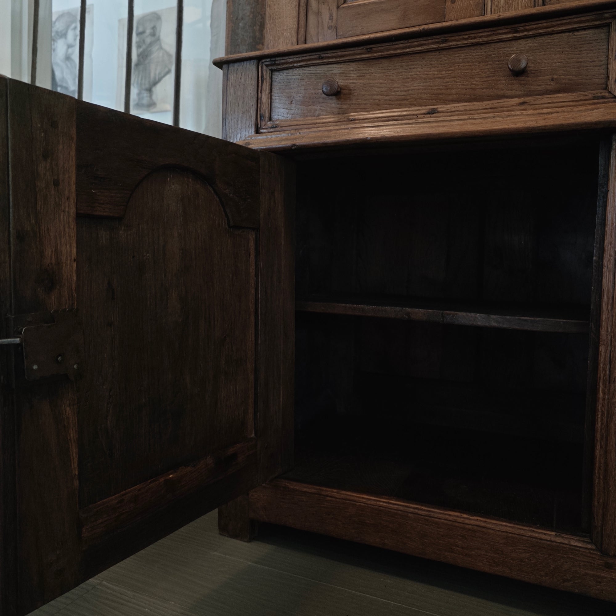 Antique Oak Cabinet