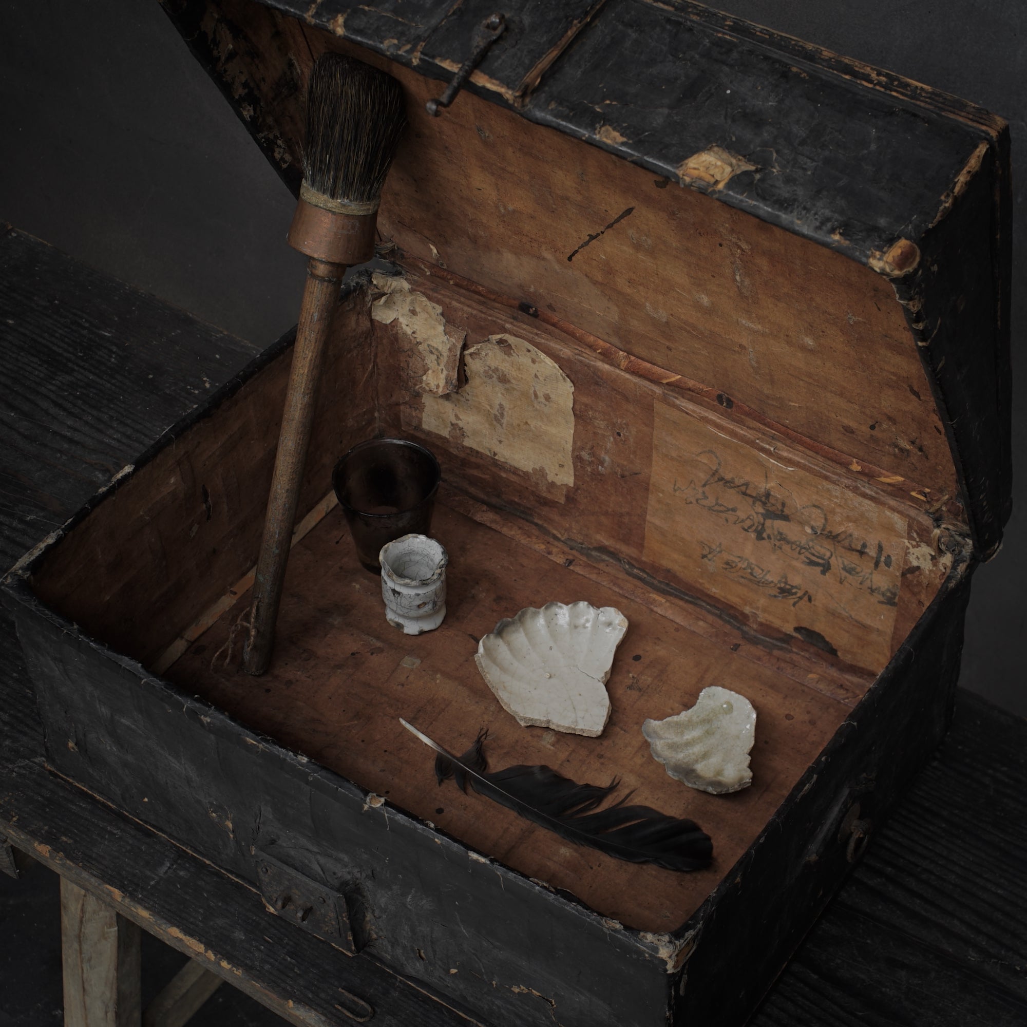 Antique Japanese Trunk (Tsuzura)