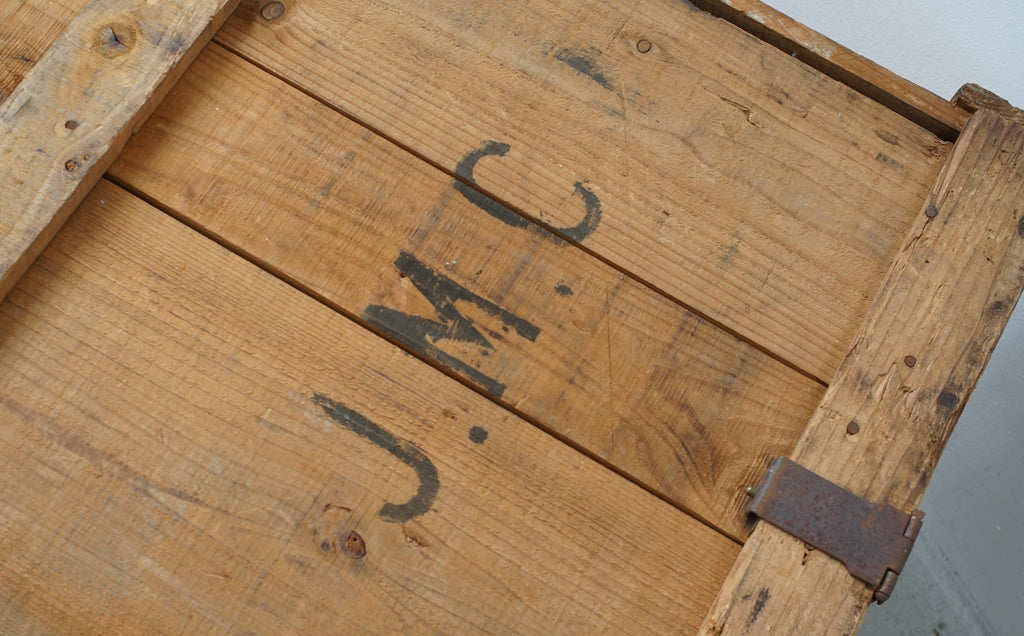 Folding Wooden Container - no.1 -