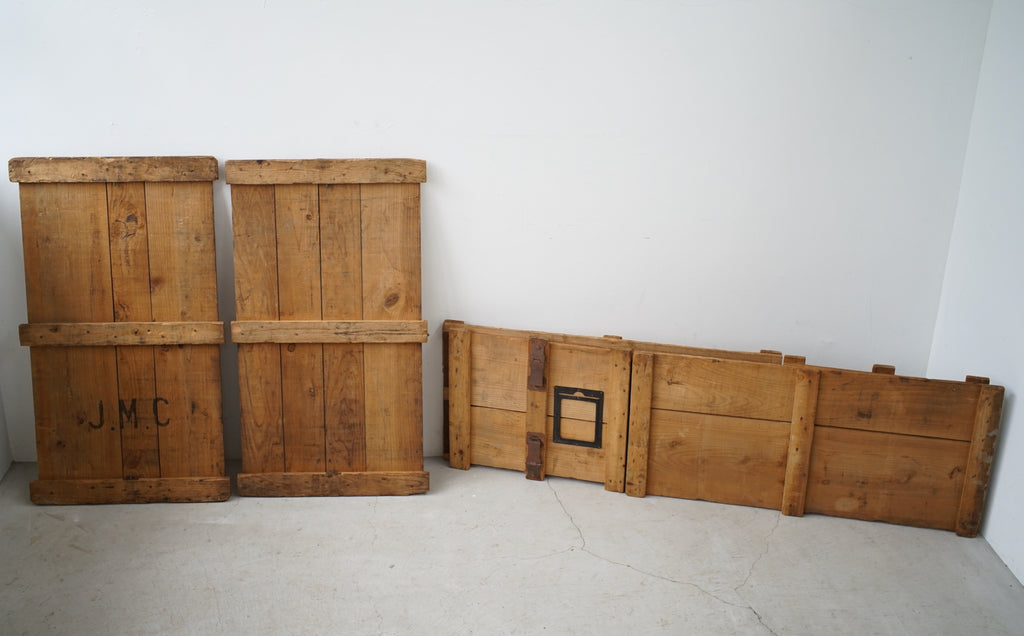 Folding Wooden Container - no.1 -
