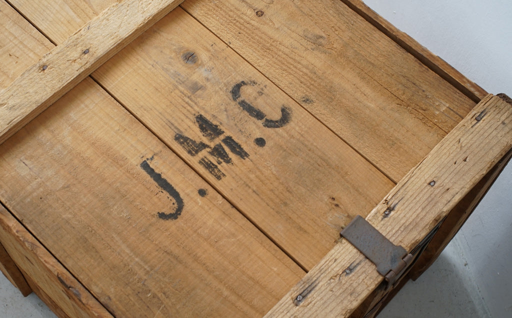 Folding Wooden Container - no.2 -