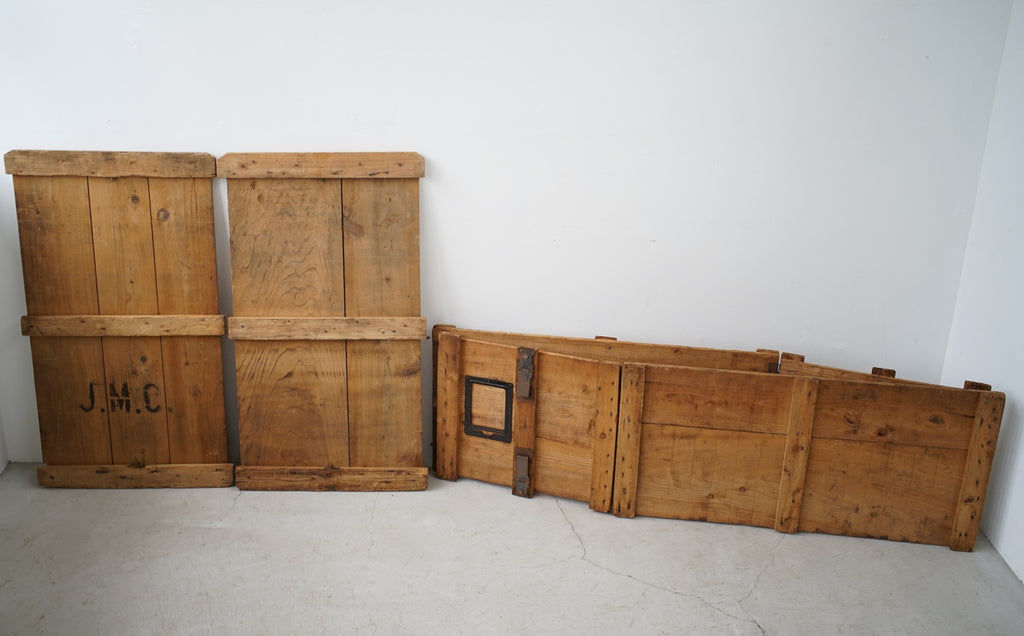Folding Wooden Container - no.2 -