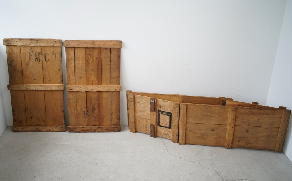 Folding Wooden Container - no.3 -