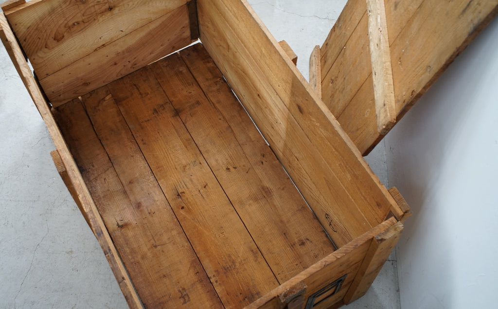 Folding Wooden Container - no.3 -