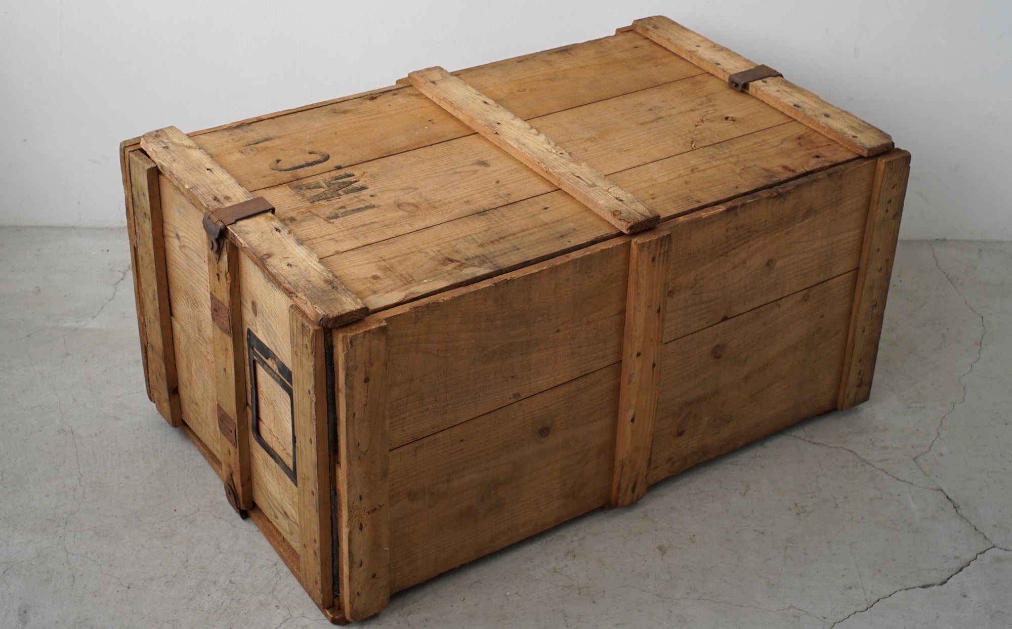 Folding Wooden Container - no.3 -