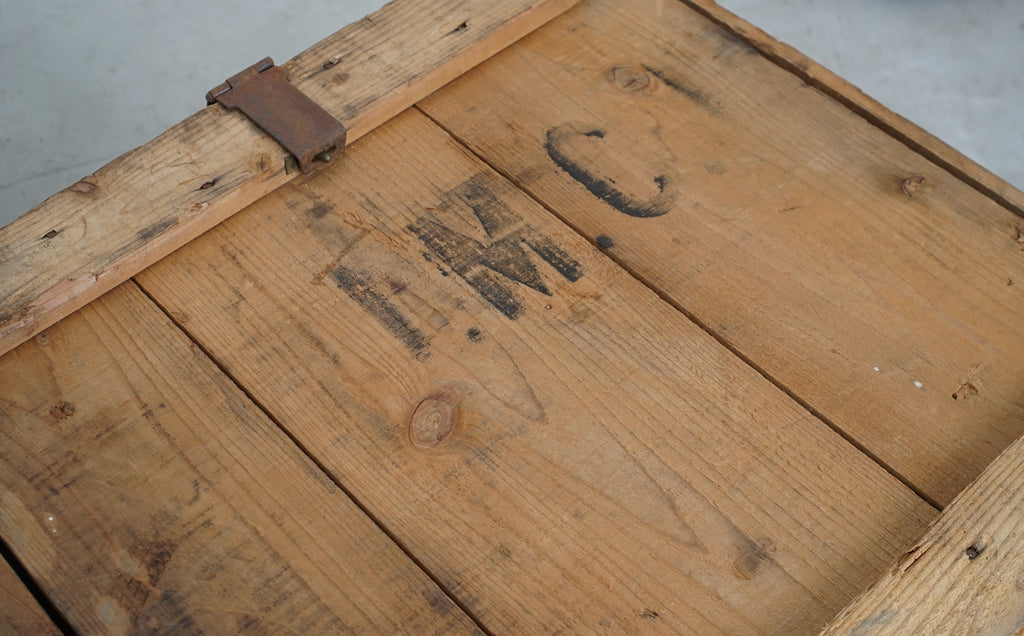 Folding Wooden Container - no.3 -