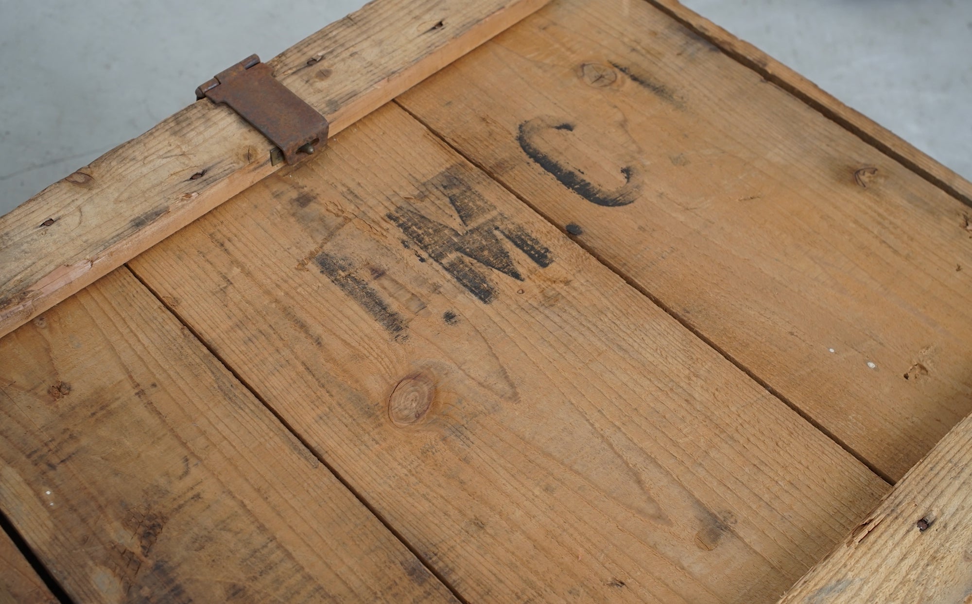 Folding Wooden Container - no.3 -