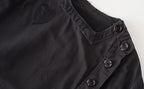 Black Glass Button