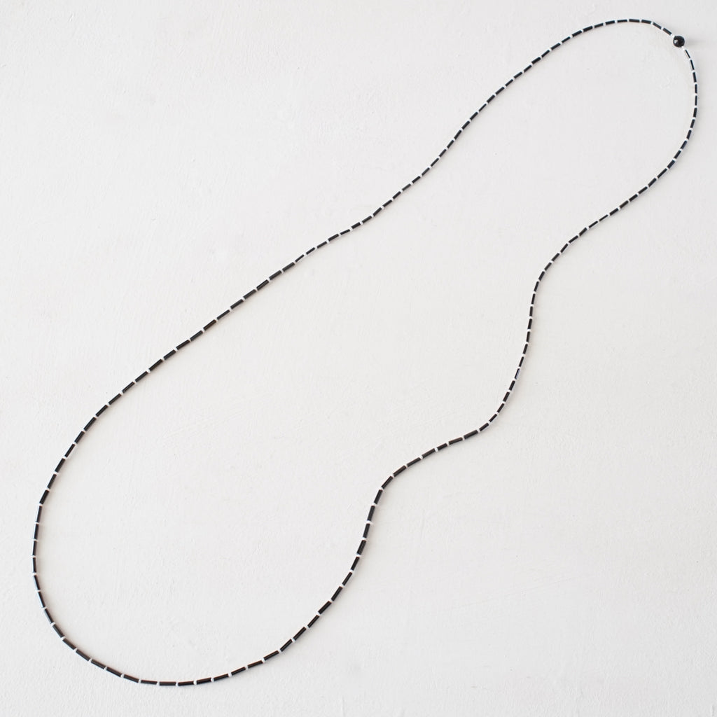 Straw Beads - French Jet Black -
