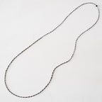 Straw Beads - French Jet Black -