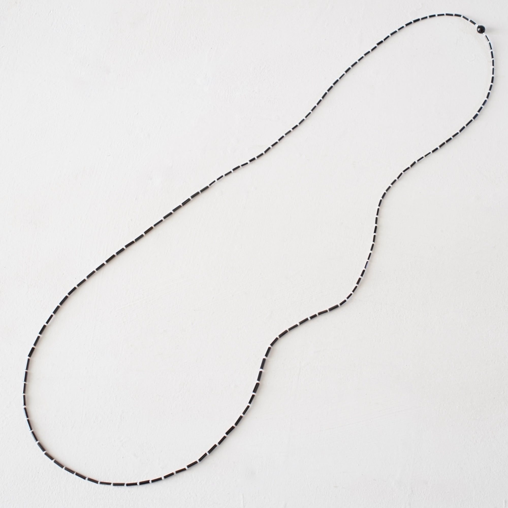 Straw Beads - French Jet Black -