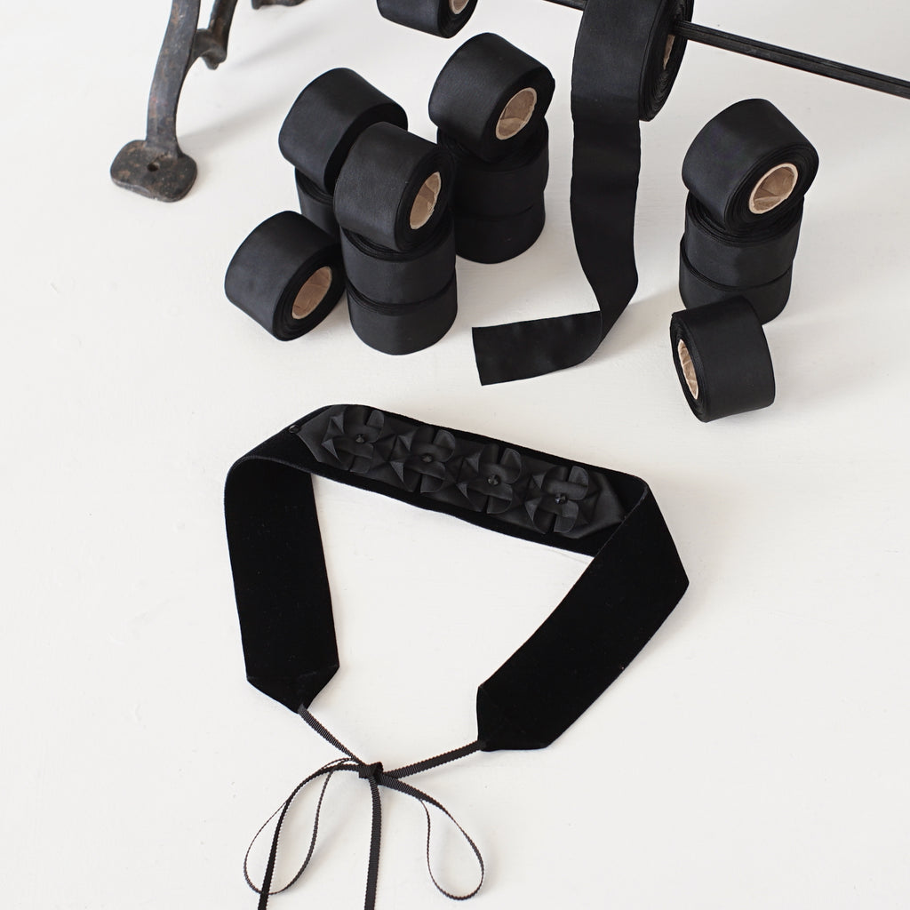 Black Silk Ribbon