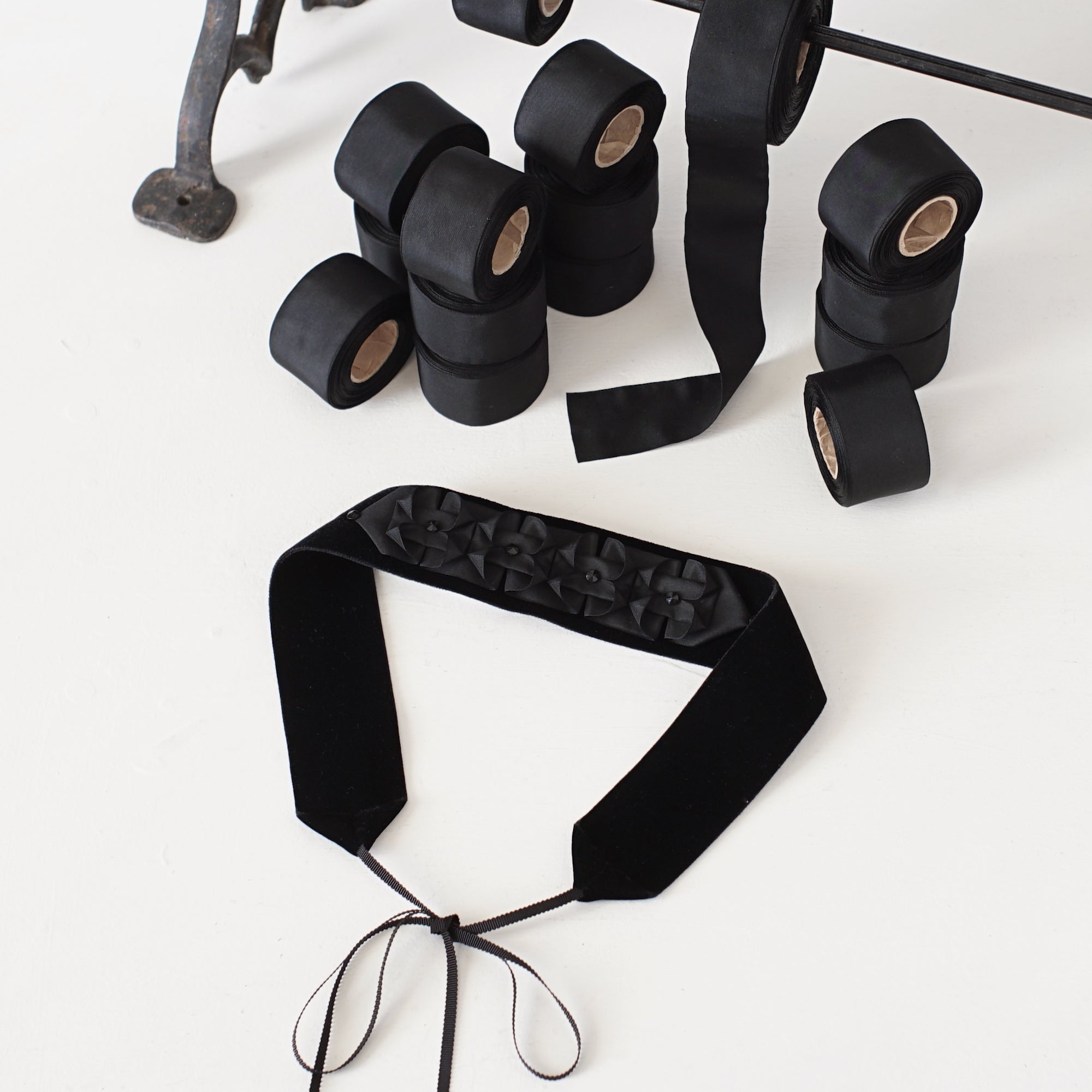 Black Silk Ribbon