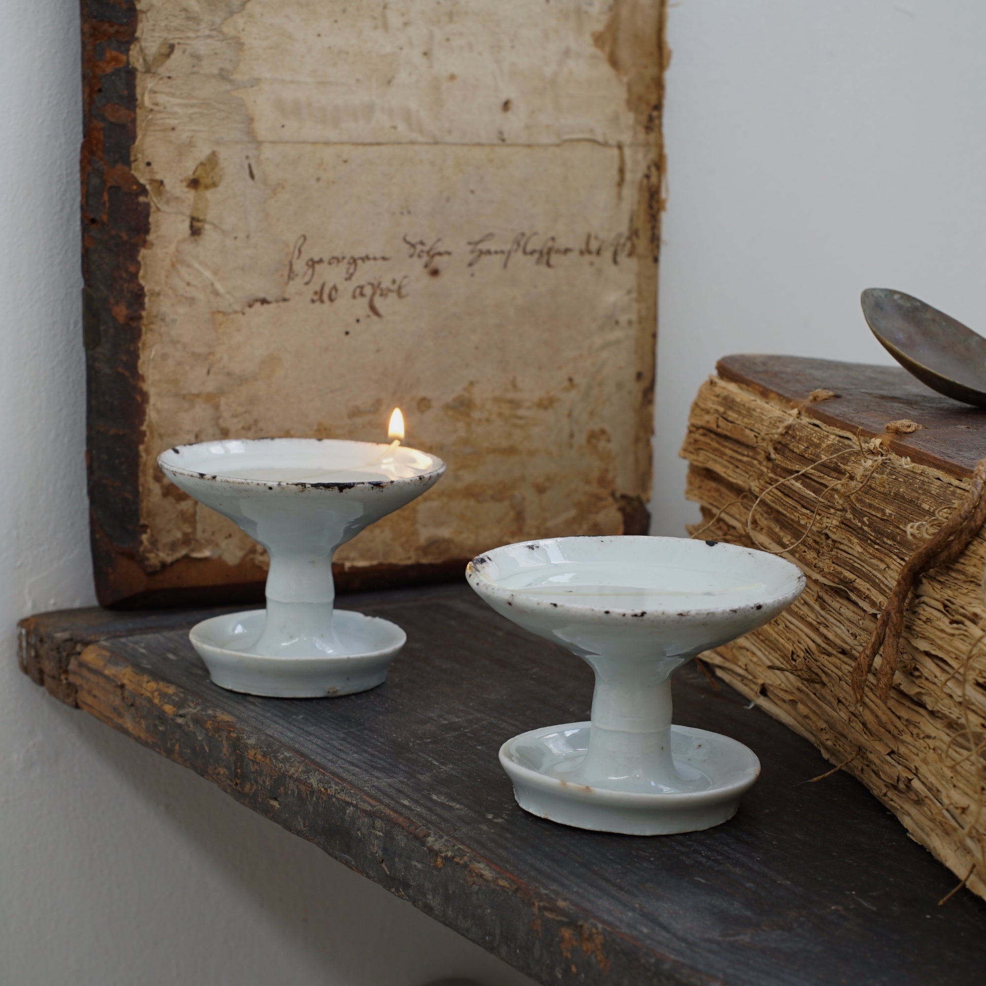Porcelain Oil Lamp