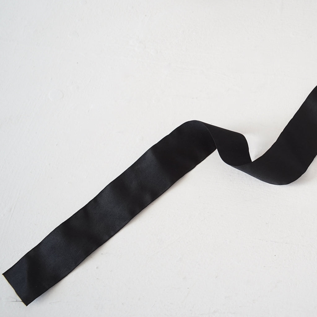 Black Silk Ribbon
