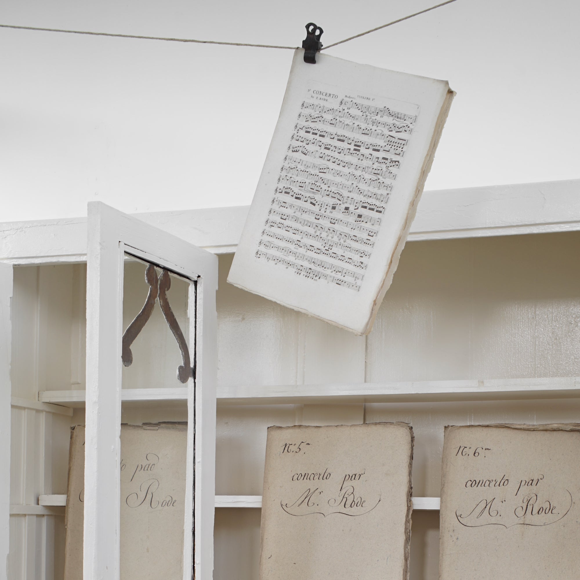 Antique Music Score