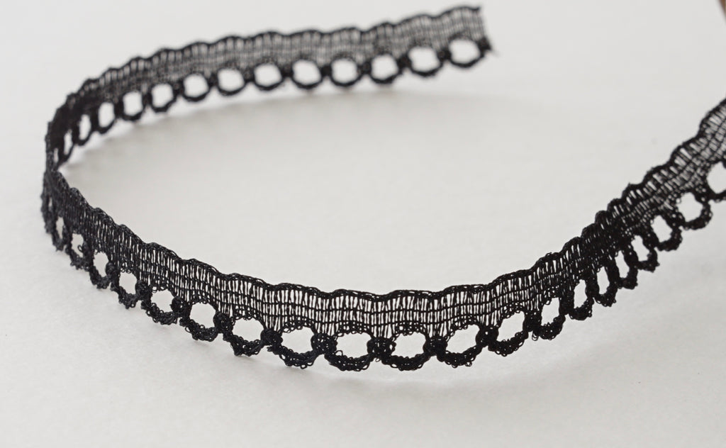 Black Lace Ribbon