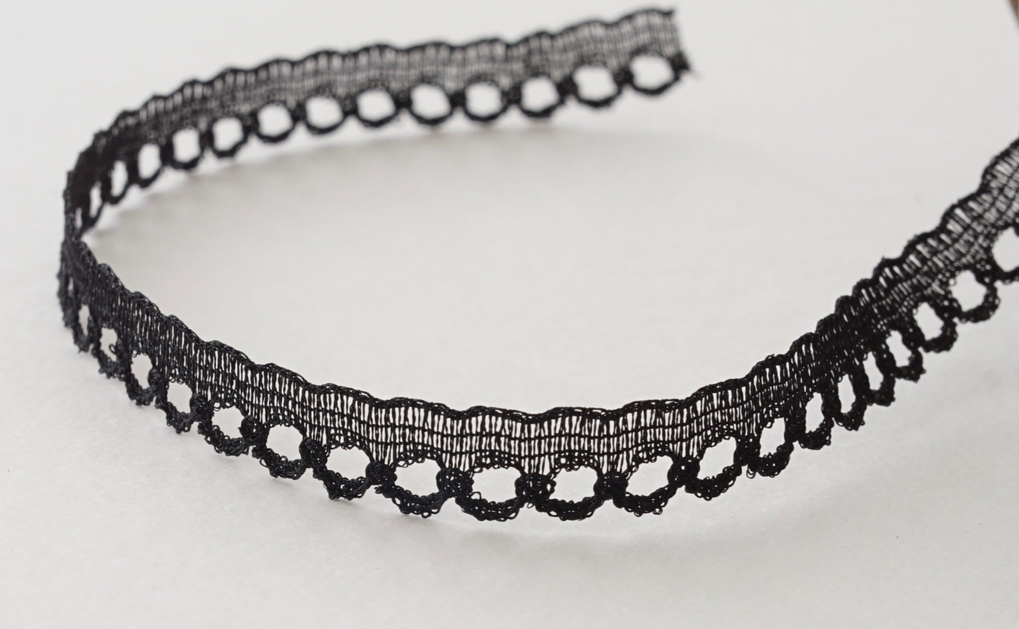 Black Lace Ribbon