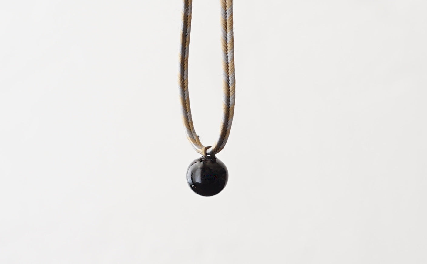 Silk Cord - Mustard x Blue gray -