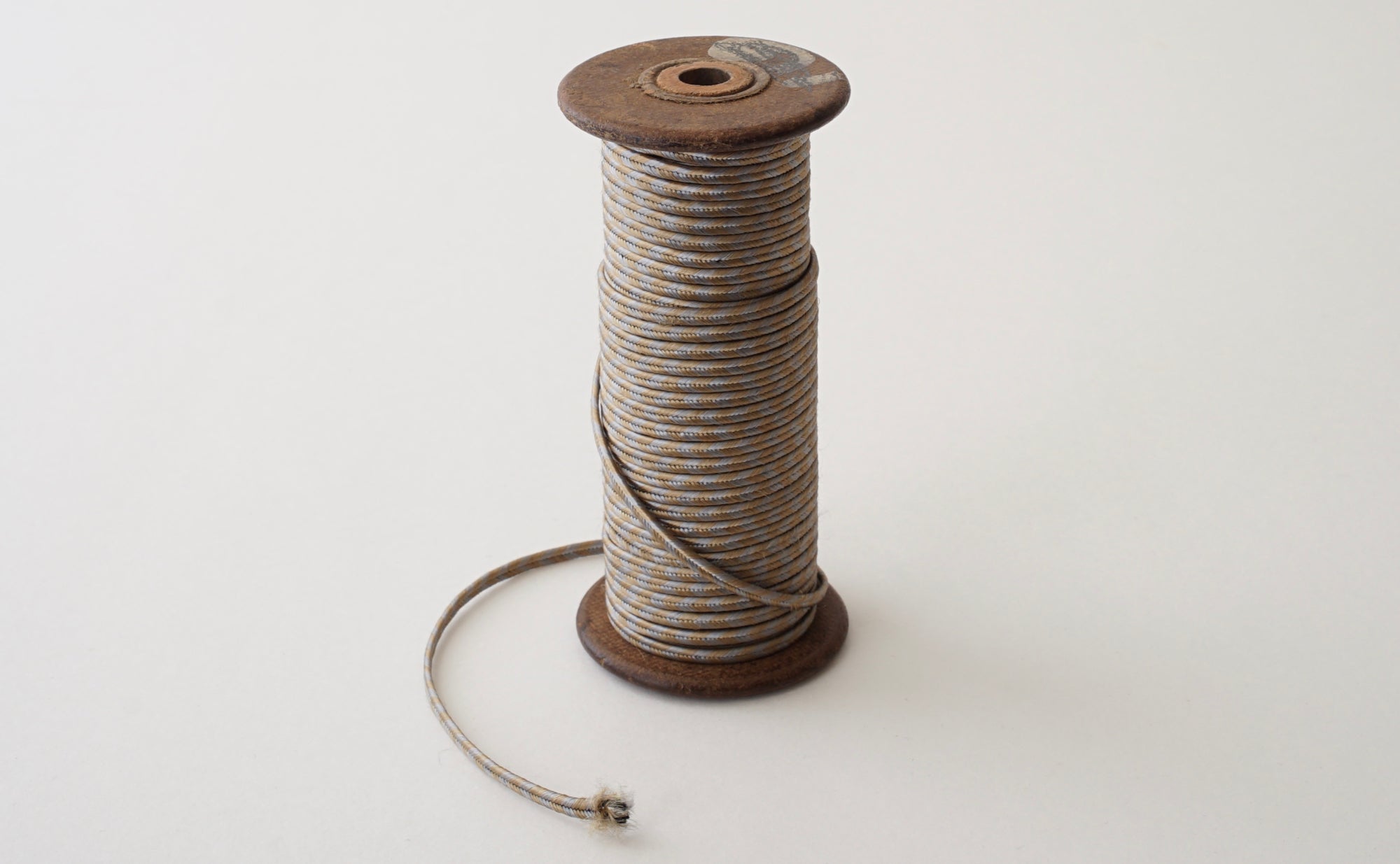 Silk Cord - Mustard x Blue gray -